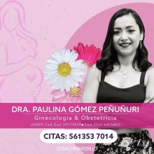 Dr. Dulce Paulina Gómez Peñuñuri